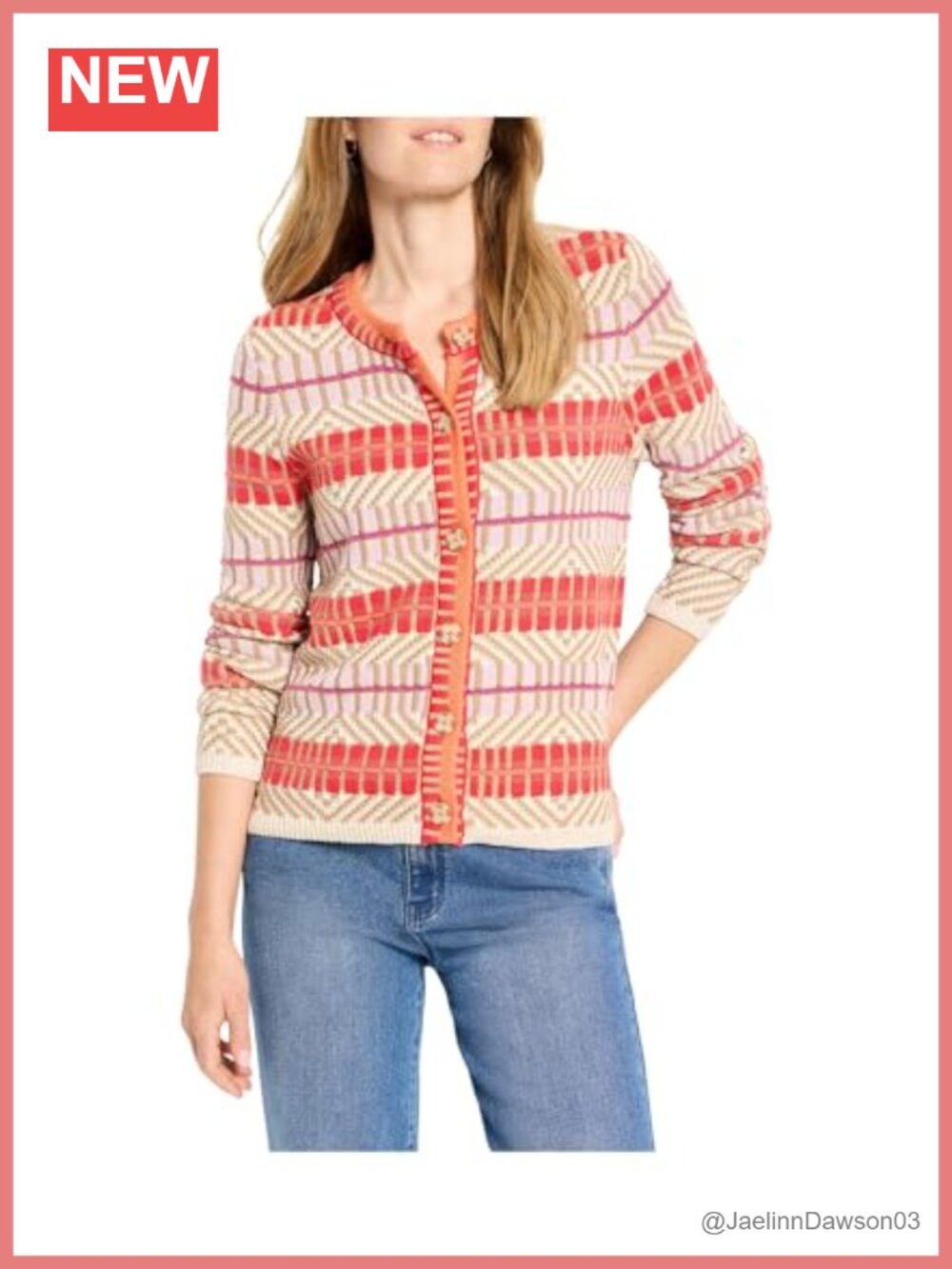 NIC+ZOE Petite Energizer Cardigan Button Front Sweater